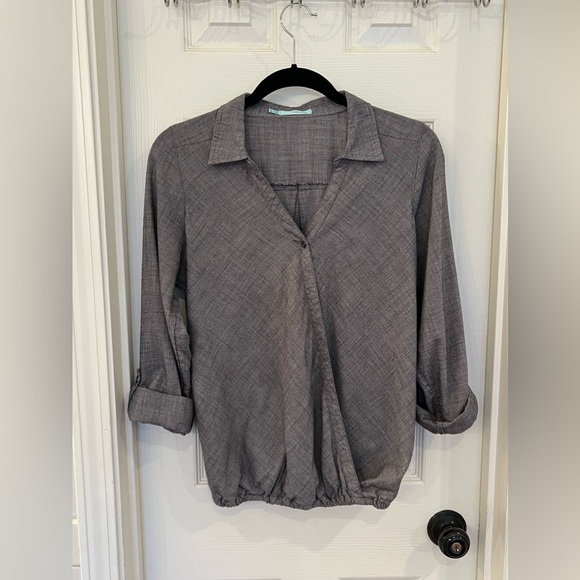 Wrap Work Blouse - Picture 2 of 5